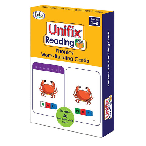 Unifix Reading: Phonics Word-Building Cards
